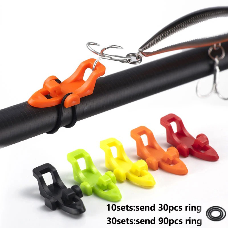 Fishing Equipment Tools - 1-10pcs Fishing Rod Pole Hook Keeper