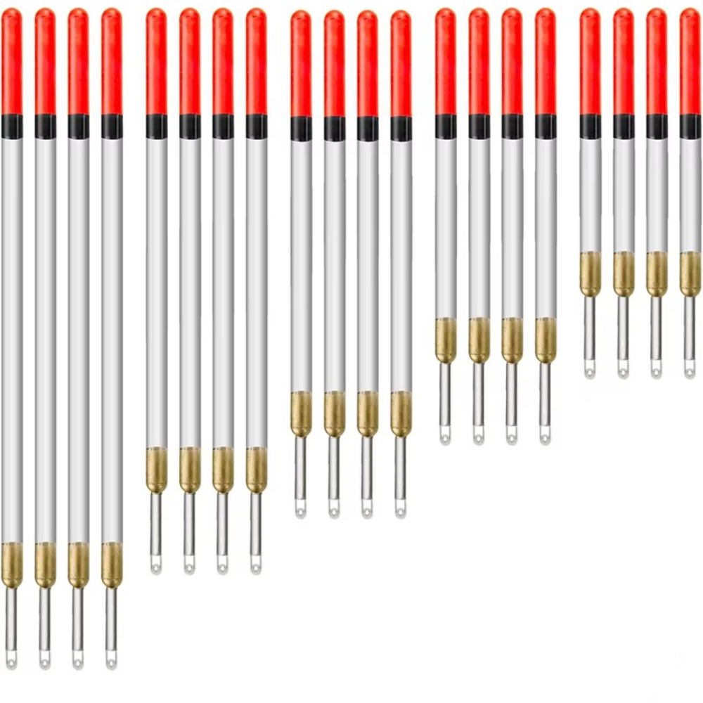 Fishing Equipment For Trout - 10pcs Robust Plastic Fishing Floats Transparent