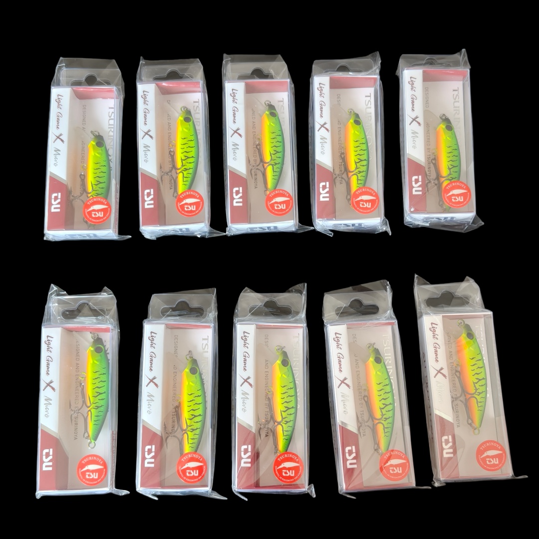 Fishing Equipment For Trout - TSURINOYA 10PCS 51mm 5.8g Intruder 51S