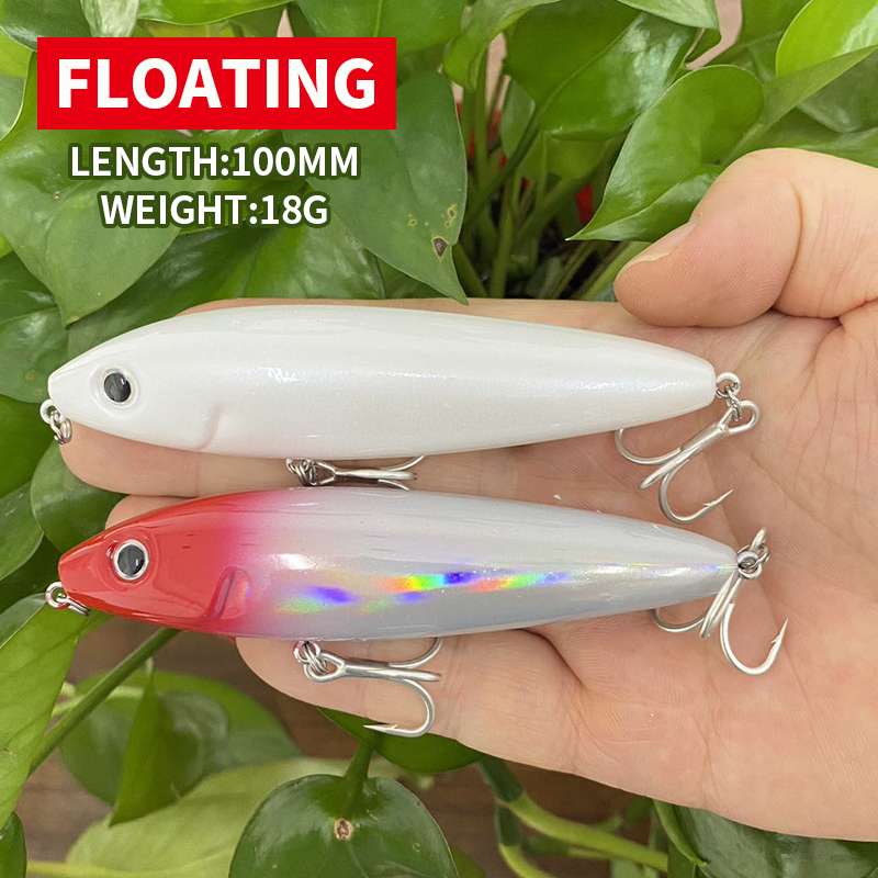 100mm 18g Pencil Bait Floating - Fishing Equipment For Trout review and price