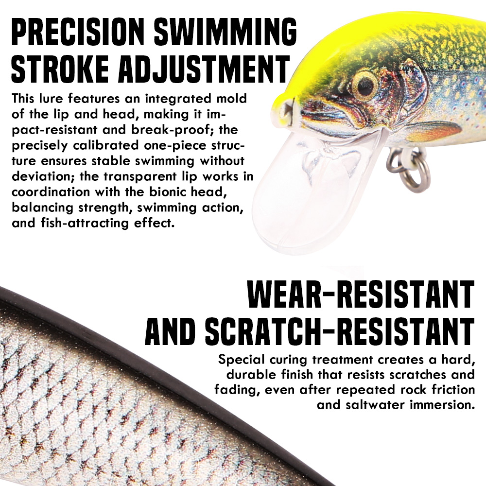 B&U Fishing Lures Sinking Minn - Fishing Equipment For Trout review and price