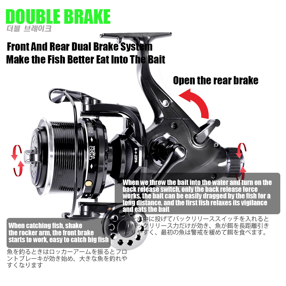 New Carp Fishing Reel Spinning - Fishing Equipment Daiwa review and price