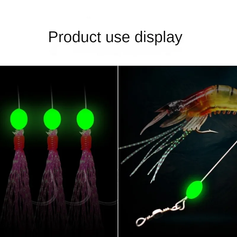 100pcs/lot Oval Night Luminous - Fishing Equipment Tools review and price