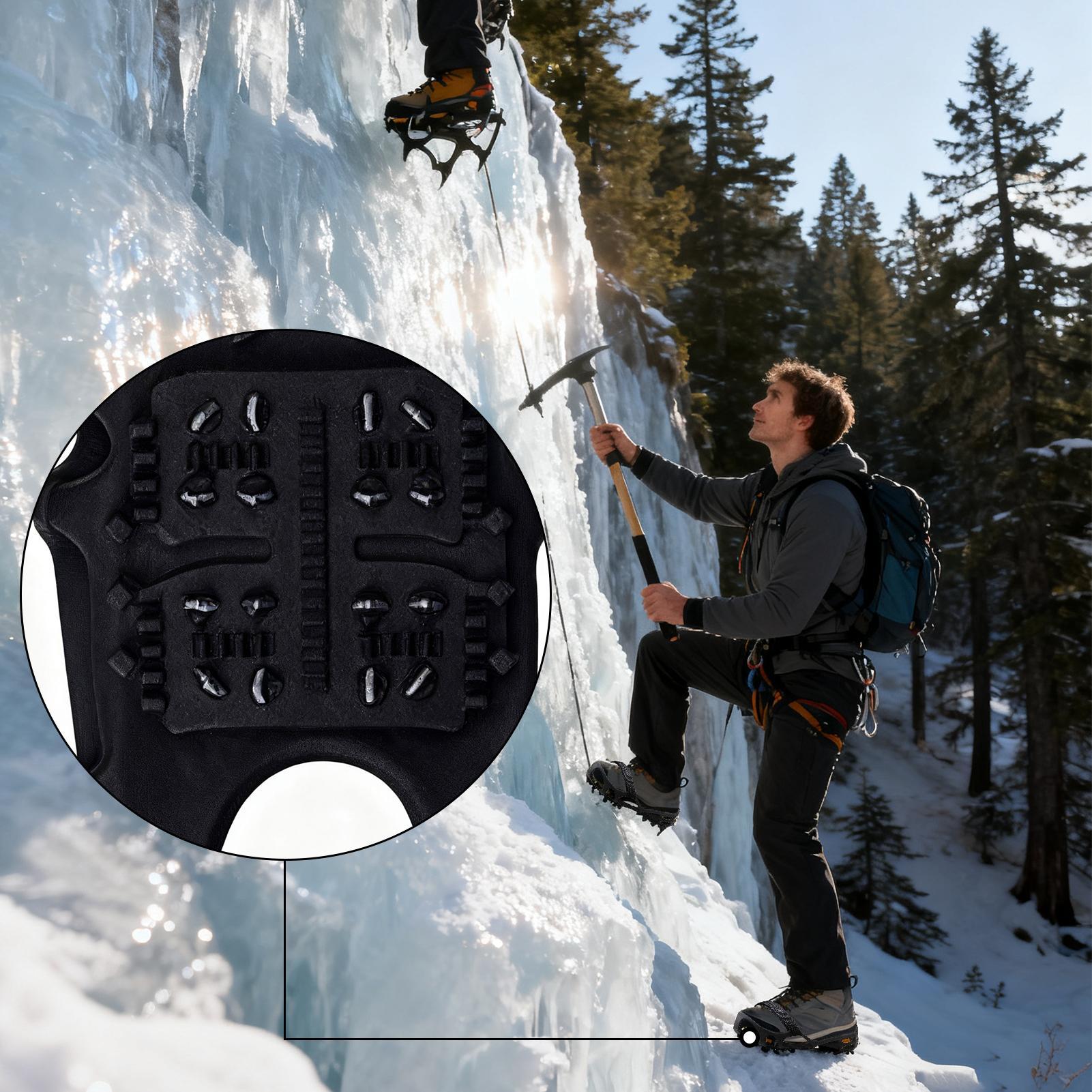 24-tooth crampons TPE snow cle - Fishing Gear review and price