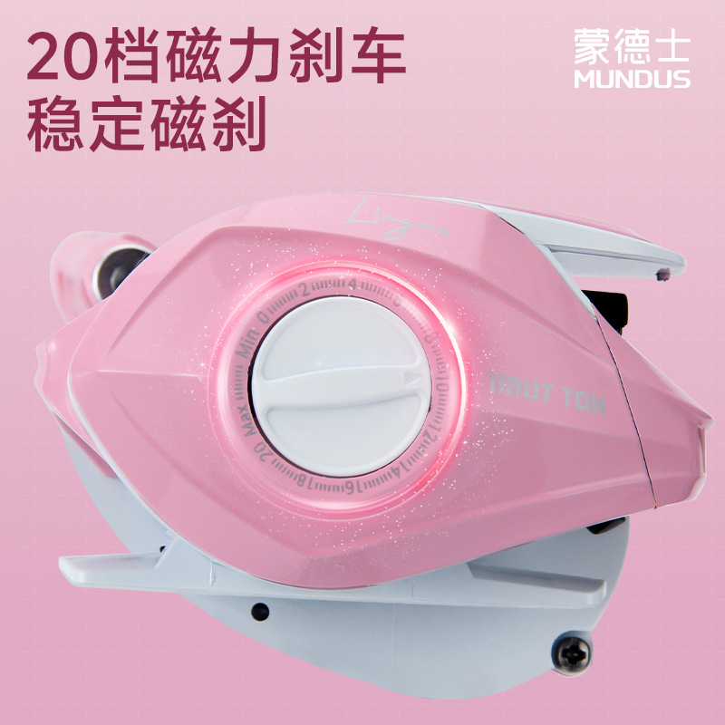 Pink 6.3:1 Gear Ratio 3+1 Ball - Electric Fishing Reel review and price