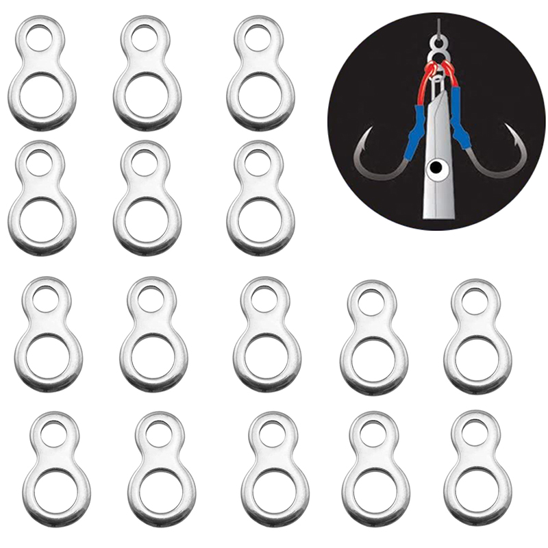 10-50Pcs Stainless Steel Fishi - Fishing Equipment Tools review and price