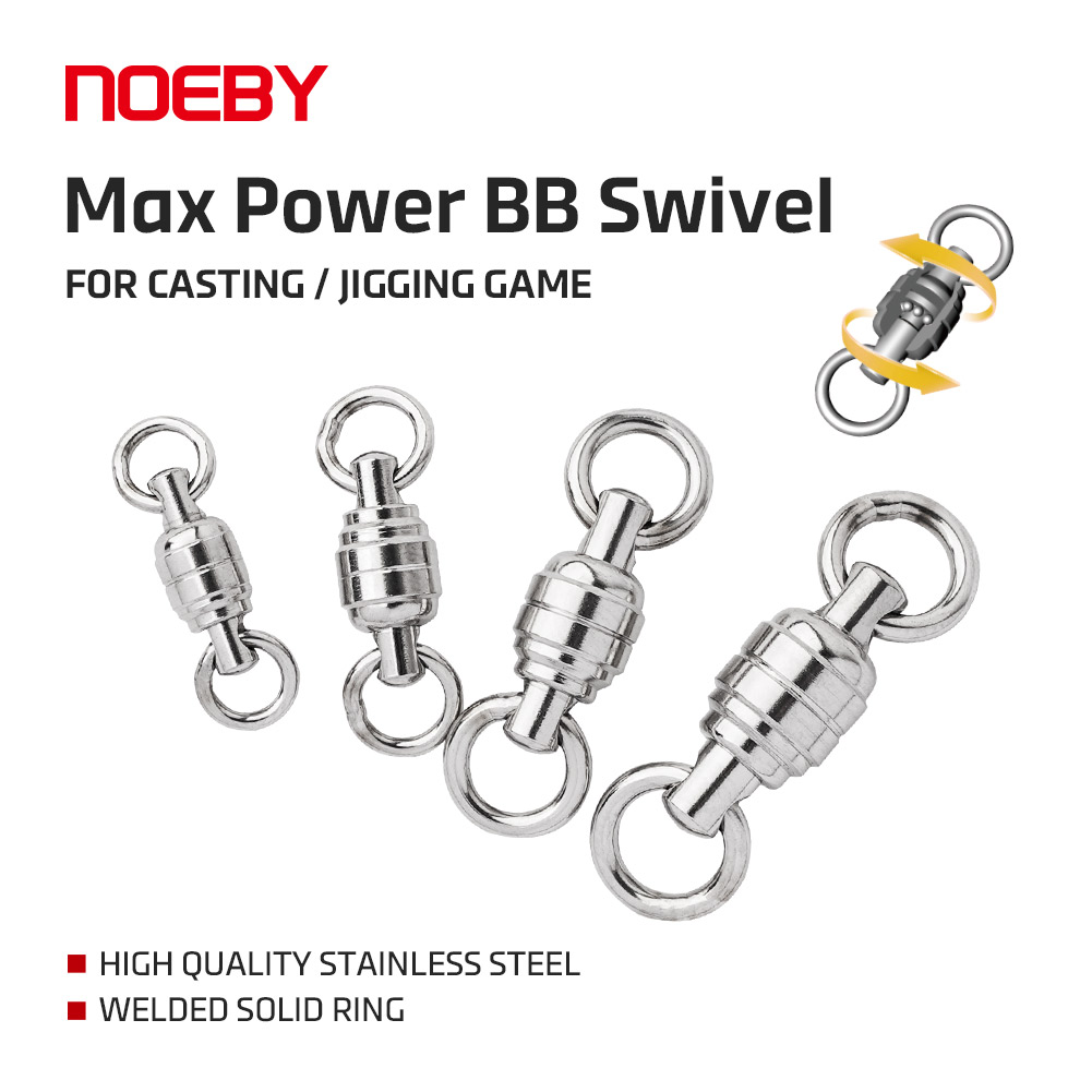 NOEBY Max Power BB Swivel High - Fishing Equipment Tools review and price
