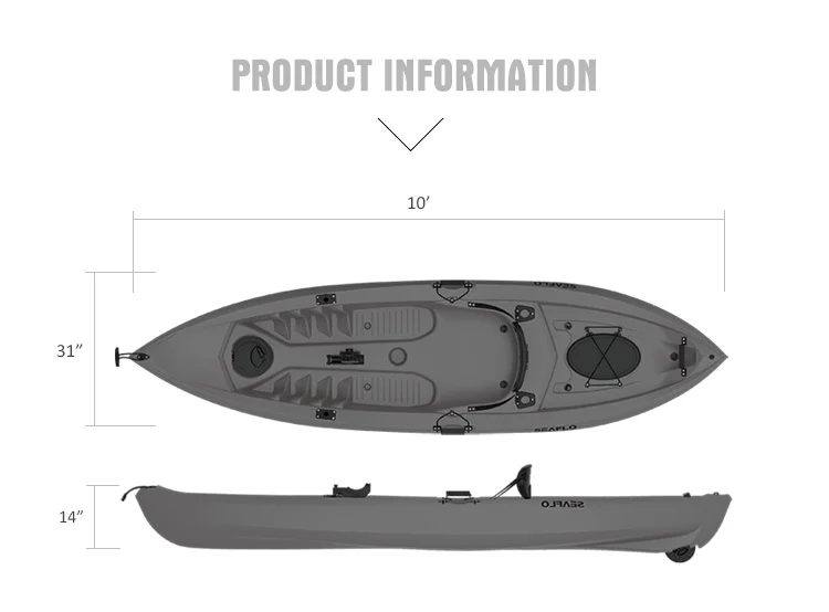 10ft 1 Person HDPE Plastic Boa - Fishing Equipment In review and price
