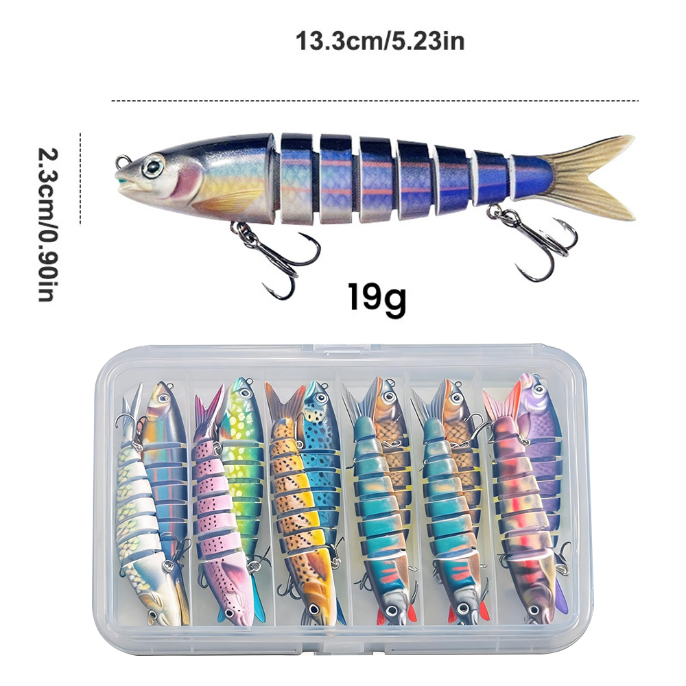 10 pcs Fishing Lures for Bass  - Fishing Equipment For Trout review and price
