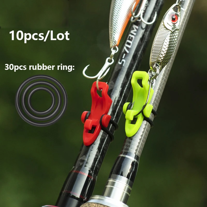 1-10pcs Fishing Rod Pole Hook  - Fishing Equipment Tools review and price