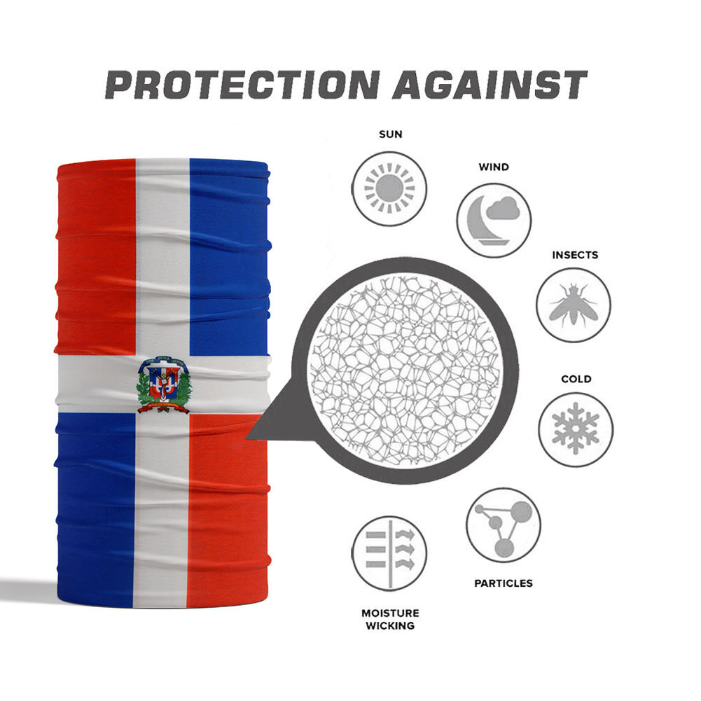 Dominica National Flag Bandana - Fishing Gear review and price