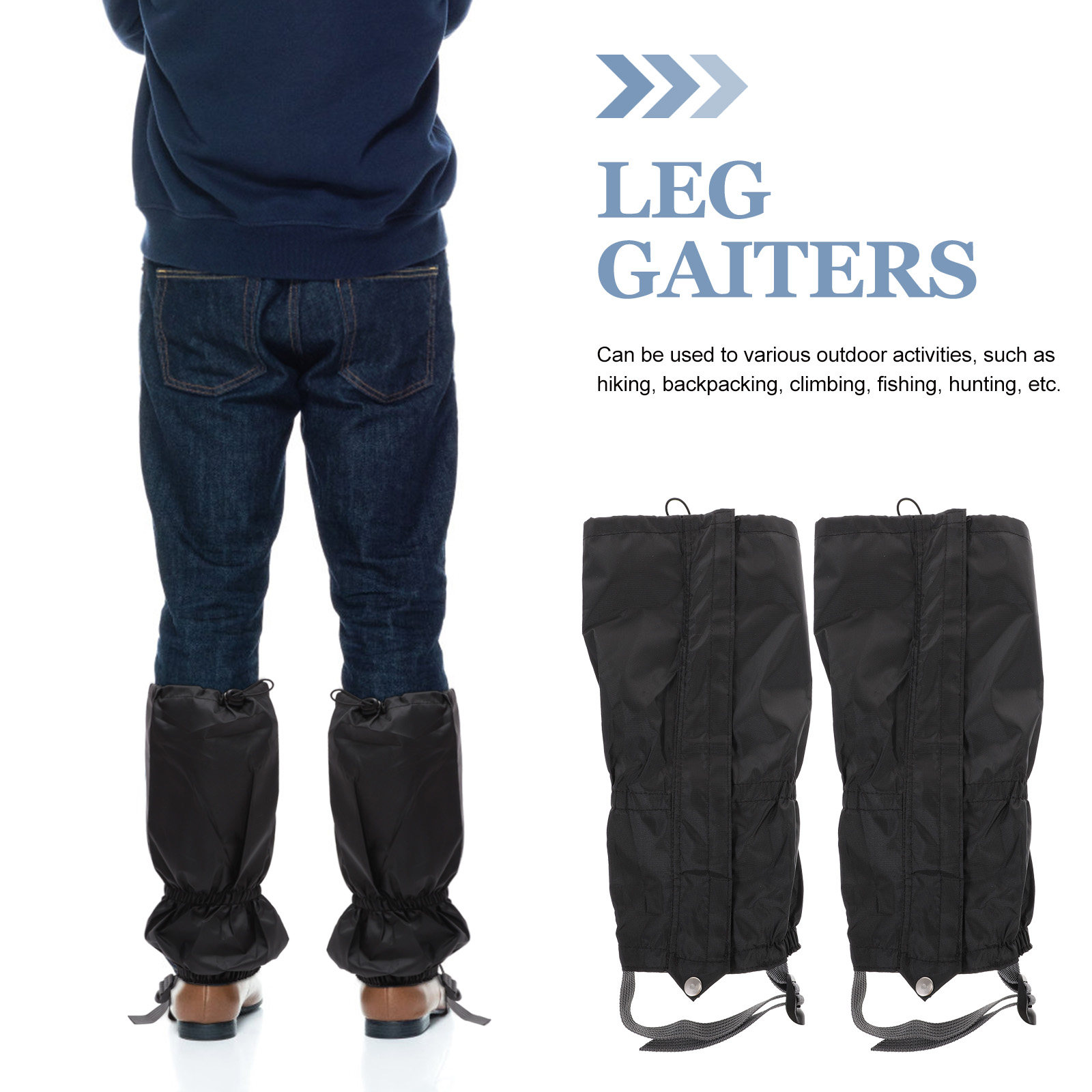 2Pcs Rugged Outdoor Leg Gaiter - Fishing Gear review and price