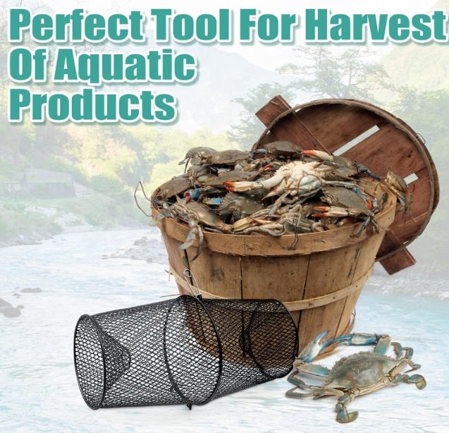 Metal Crawfish Trap Lobster Tr - Fishing Equipment Market review and price