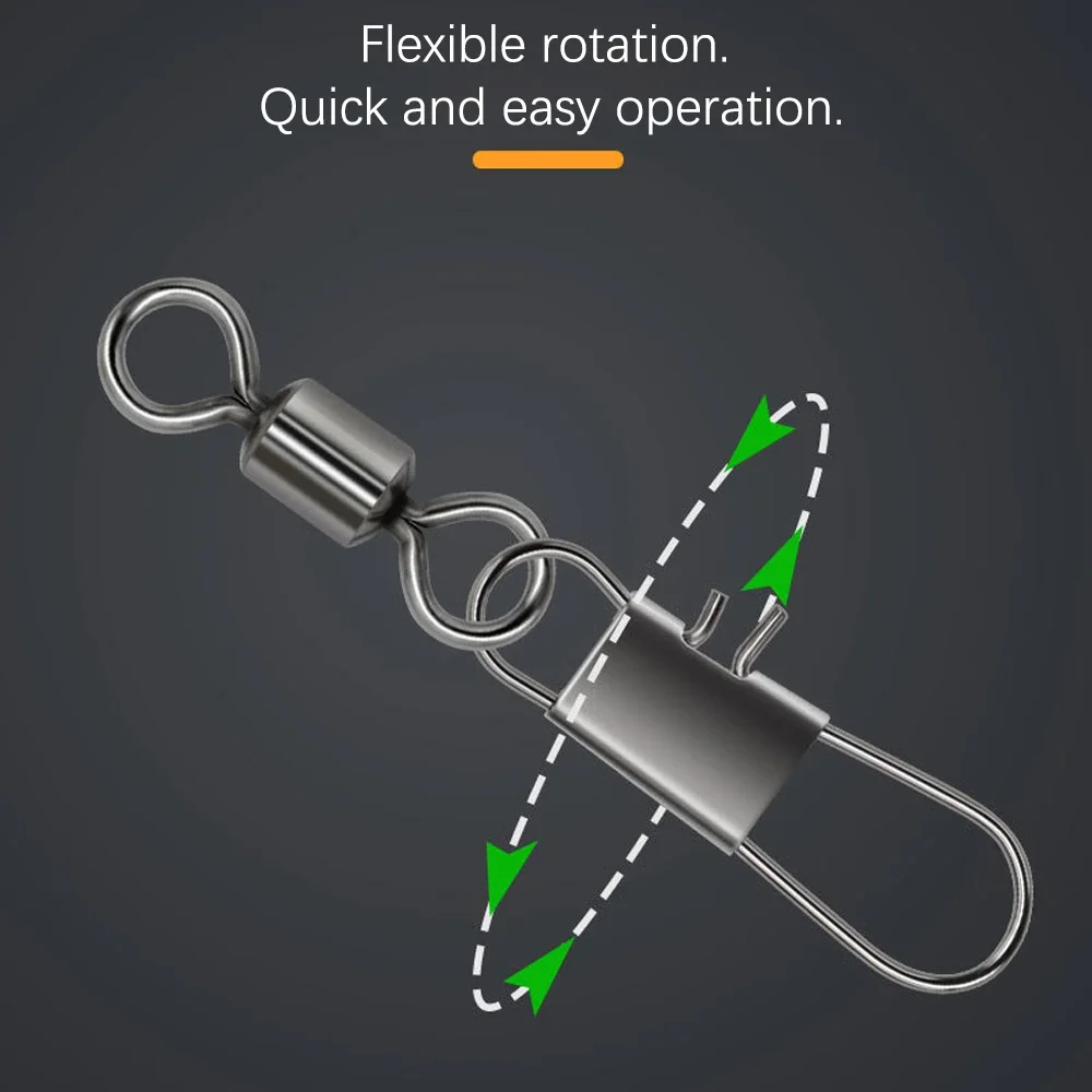 DNDYUJU 50pcs Fishing Connecto - Fishing Equipment Used review and price