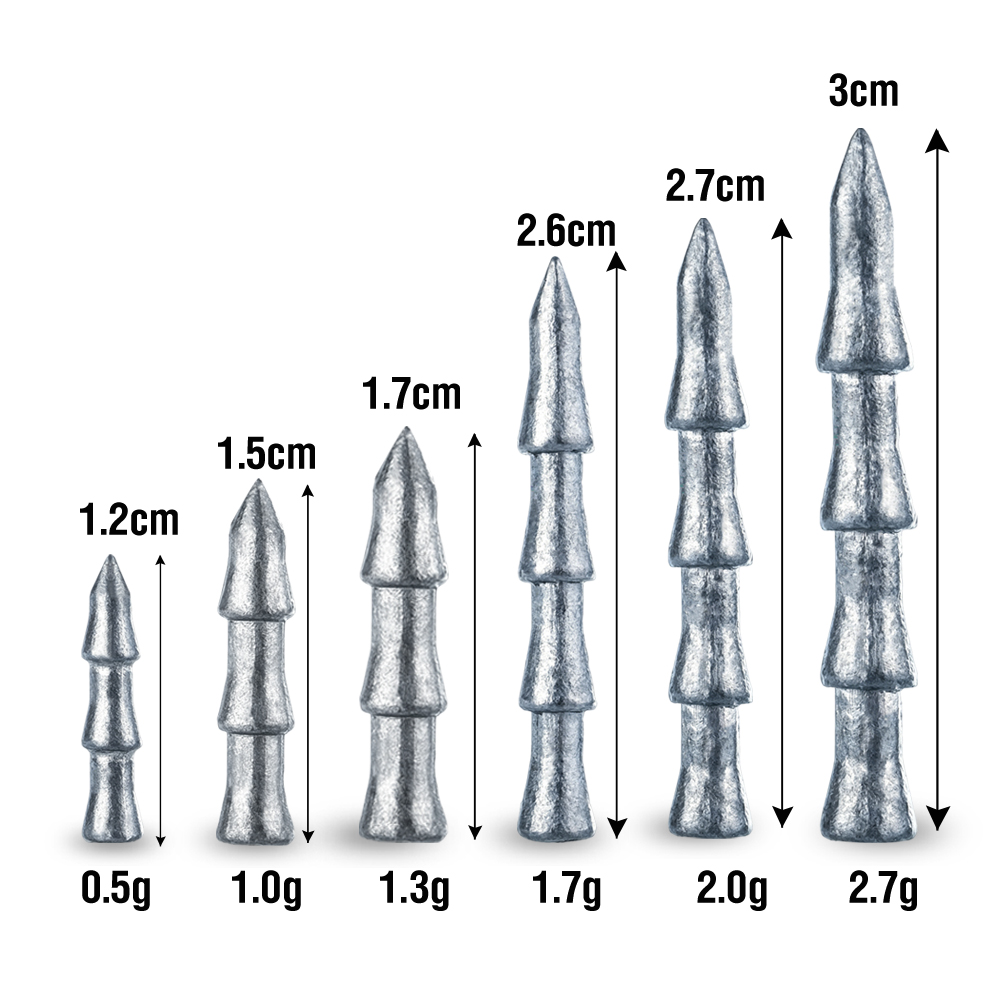 30Pcs Tungsten Nail Weights Hi - Fishing Quest review and price