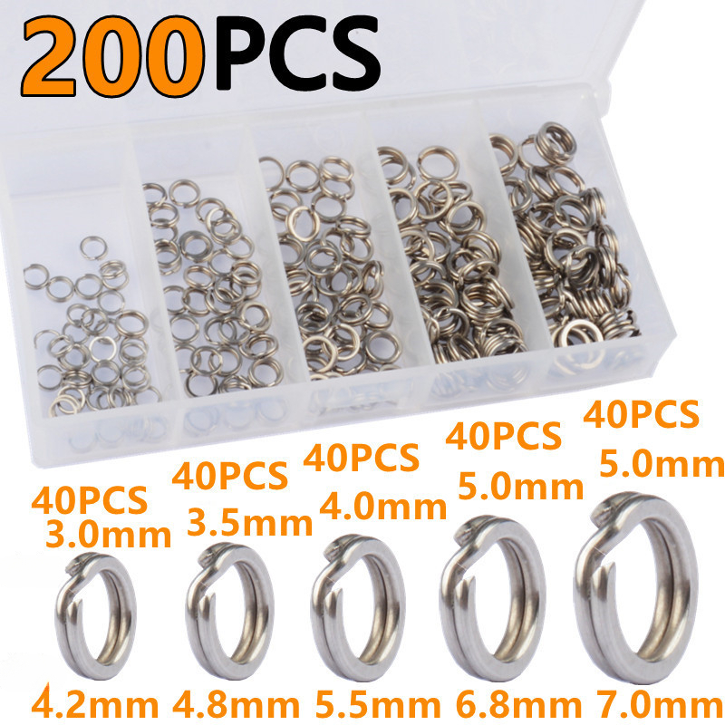 250Pcs 5 Sizes High Strength L - Fishing Equipment Used review and price