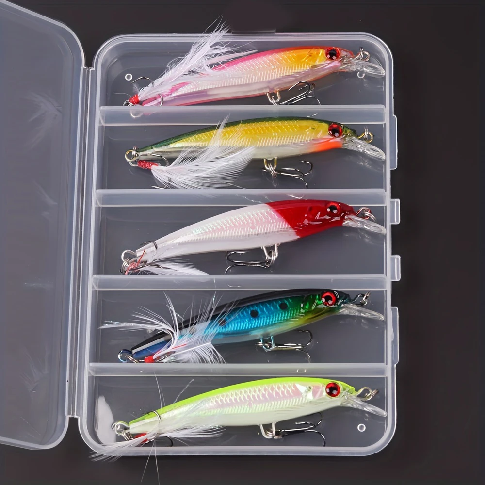 5pcs/box Laser 3D Eyes Bionic  - Fishing Lure review and price