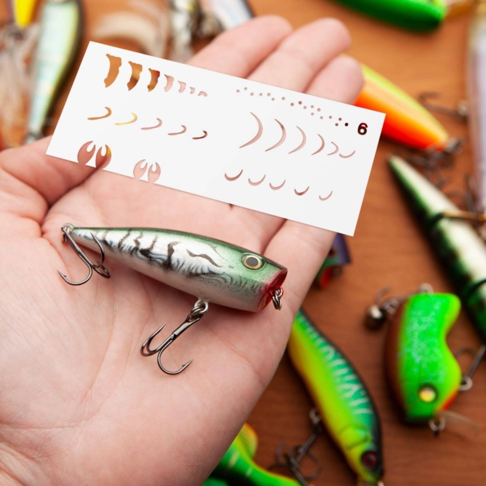 Lure Painting Template DIY Lur - Fishing Lure review and price