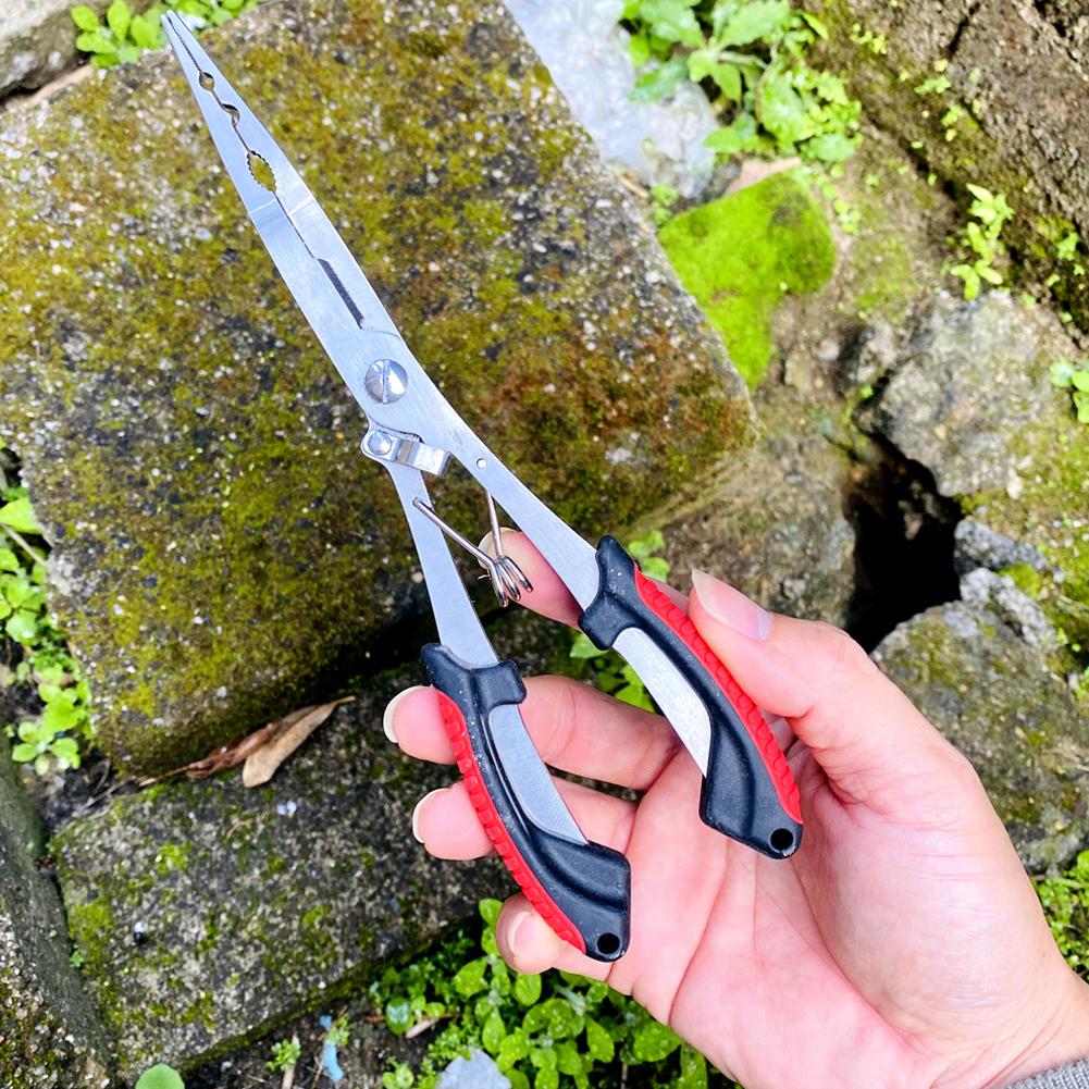 Long Fishing Pliers Scissor Gr - Fishing Quest review and price