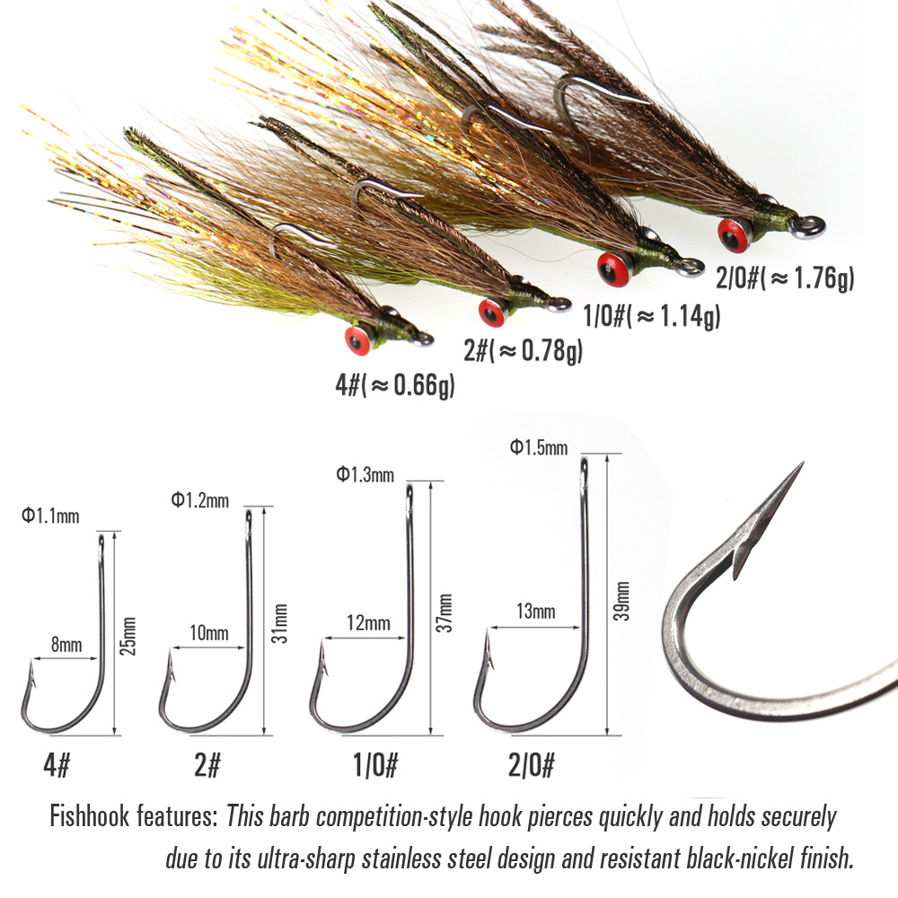 Wifreo 3pcs/6pcs Bucktail Clou - Fishing Equipment For Trout review and price