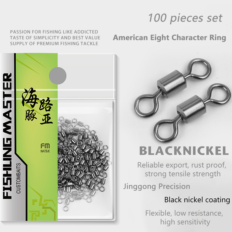★▲100Pcs Fishing Swivels Stain - Fishing Quest review and price