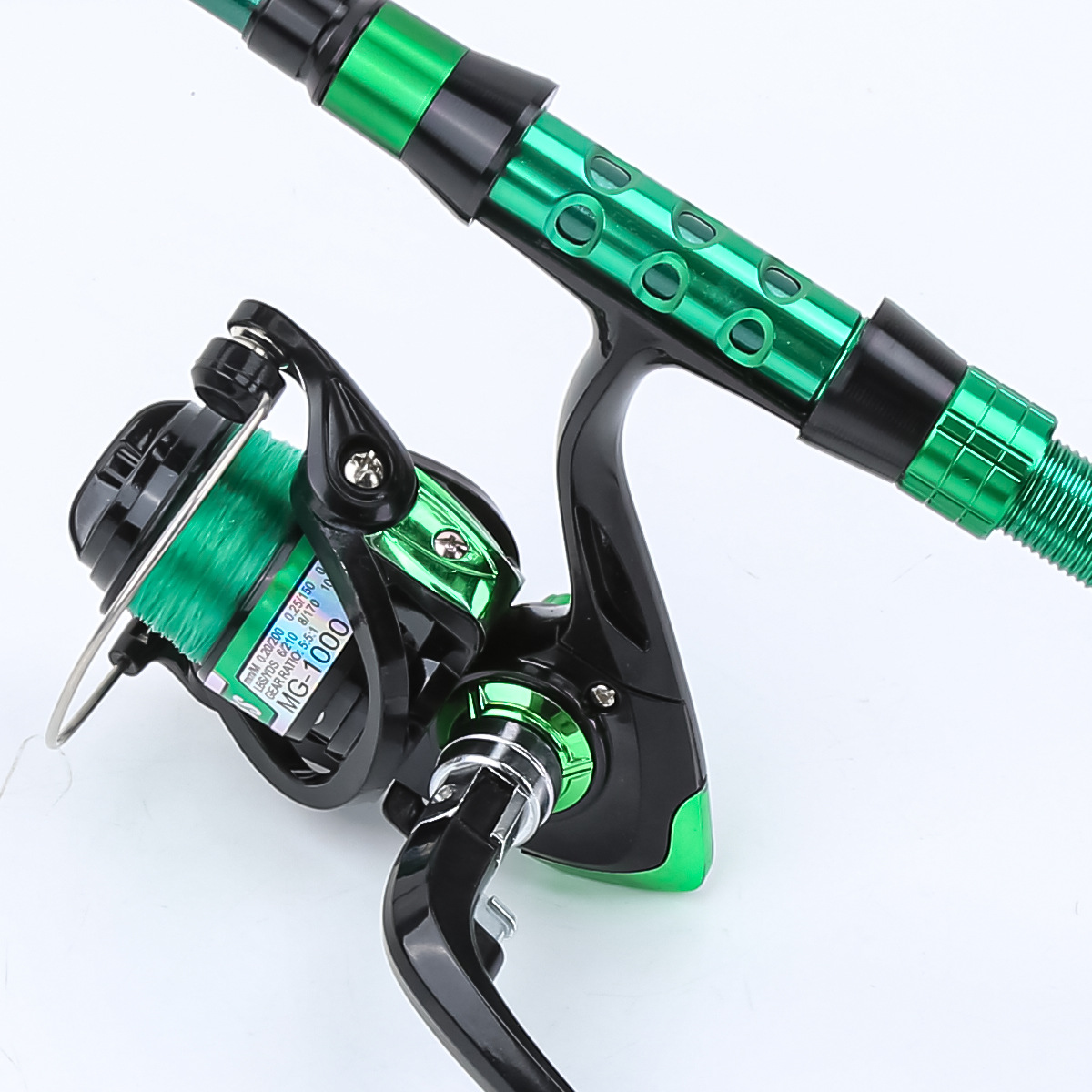 1.8 Meters Green Carbon Fiber  - Fishing Equipment Box review and price