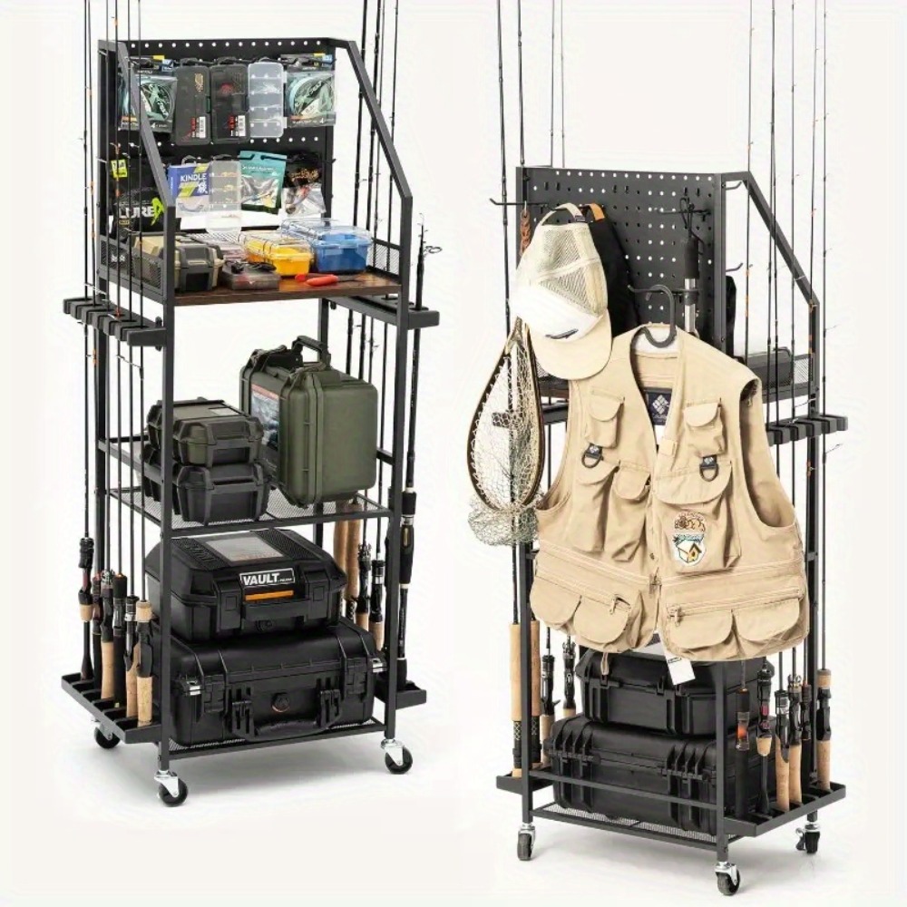 Fishing Rod Holders for Garage - Fishing Quest review and price